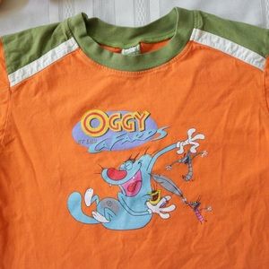 Oggy and the cockroaches shirt